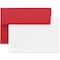 JAM Paper A2 Brite Hue Blank Greeting Cards & Envelopes, 25ct.